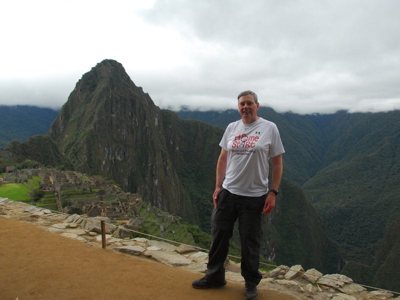 Derek in Machu Picchu