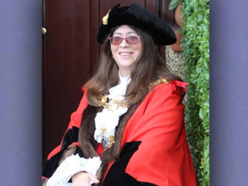 Cllr Maddie Henson as Mayor of Croydon