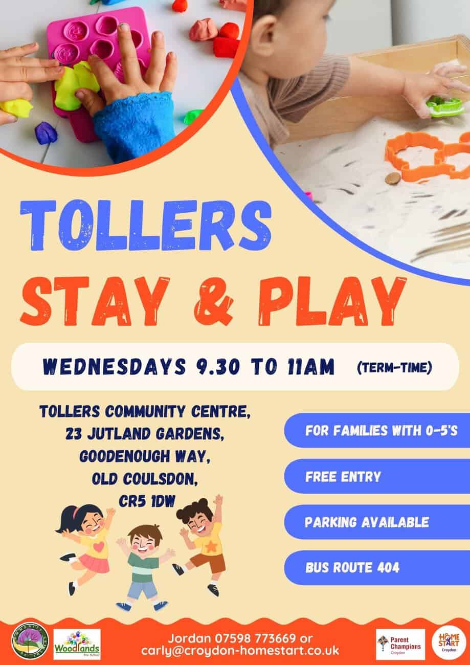 Tollers Stay and Play Group flyer